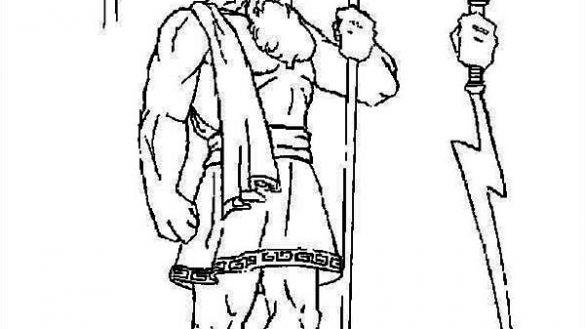 585x329 Insider Zeus Coloring Page Free Online Sporturka Zeus Coloring
