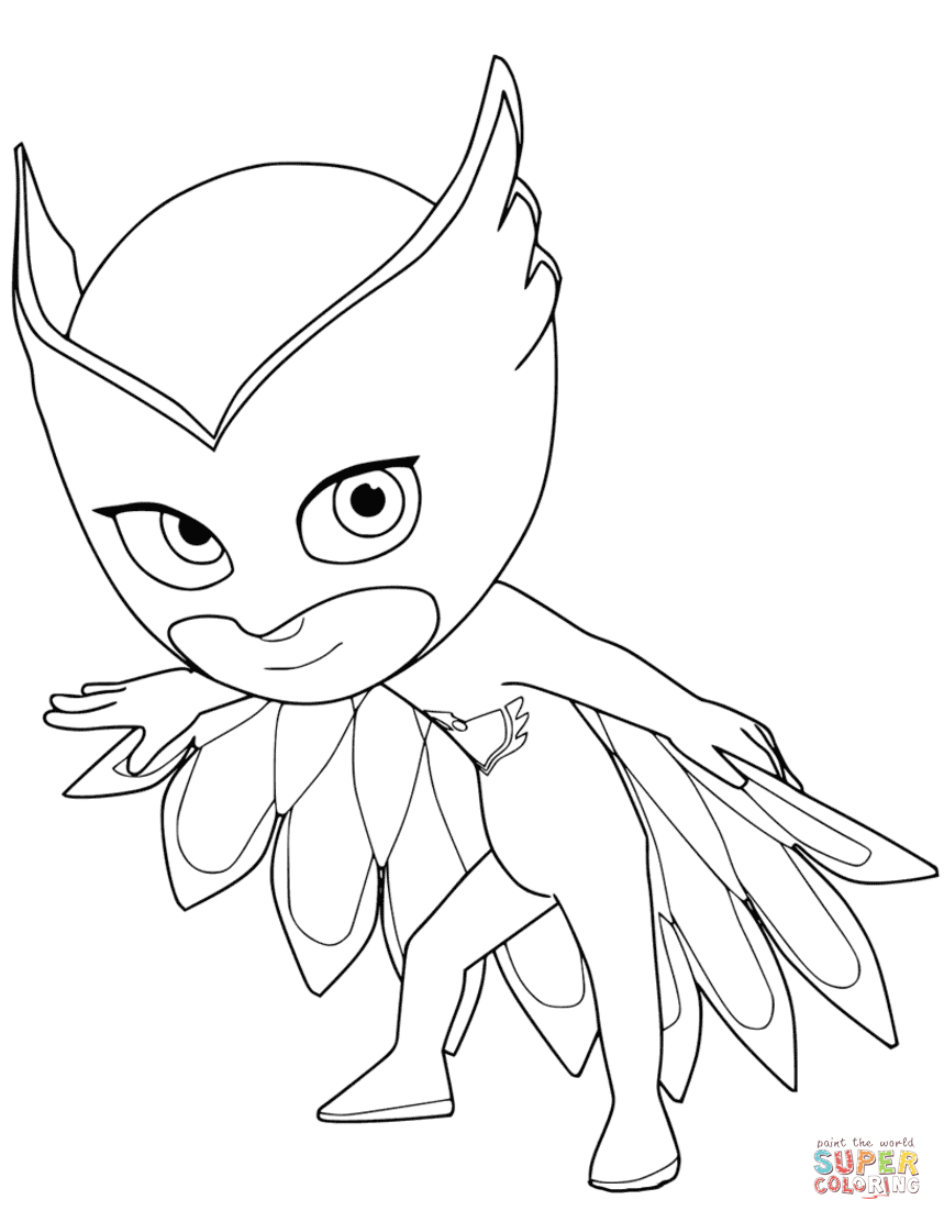 859x1112 Pj Mask Coloring Pages Pj Masks Free Printable