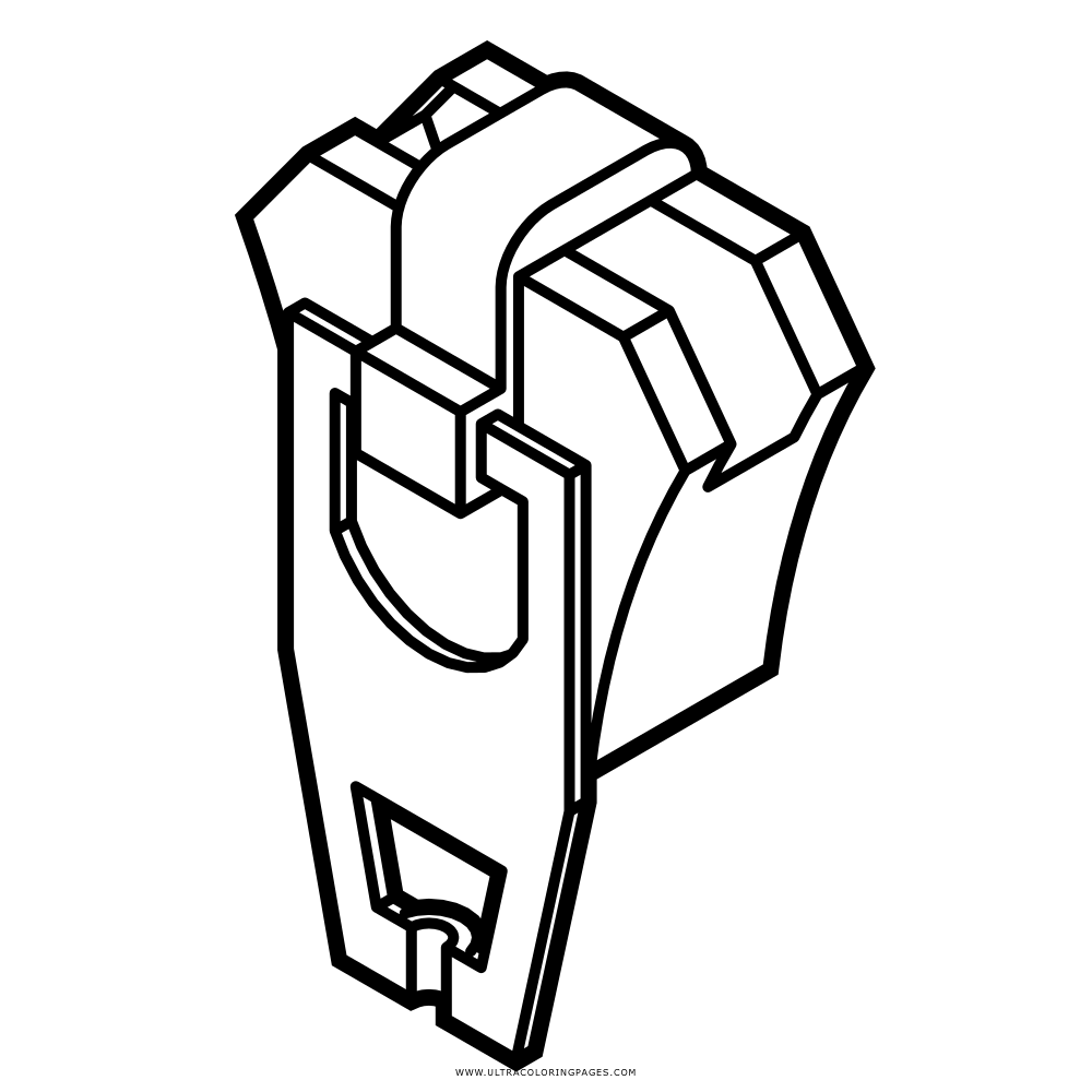 1000x1000 Zipper Coloring Page
