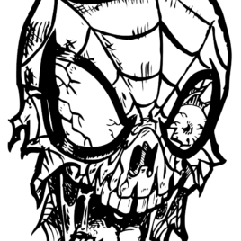 268x268 Zombie Coloring Pages For Adults Archives