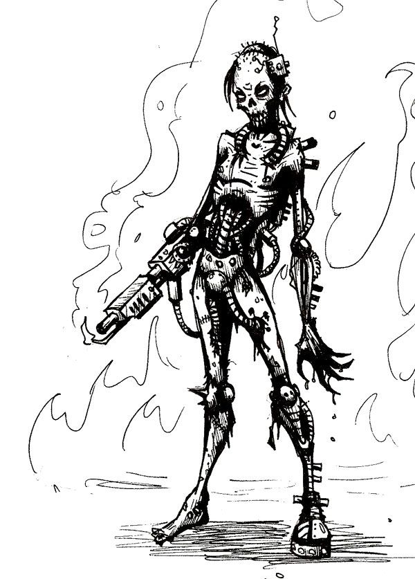 Zombie Coloring Pages For Adults