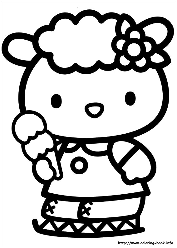 567x794 Hello Kitty Coloring Pages On Coloring