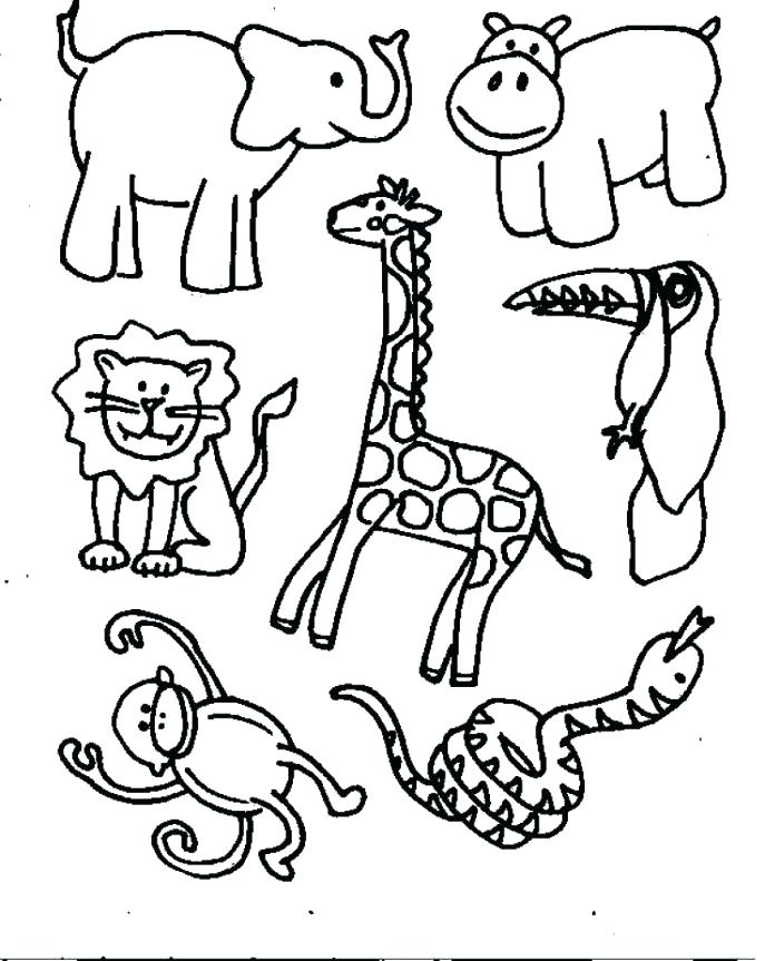 687x863 Animal Coloring Pages Preschoolers Ocean Coloring Pages