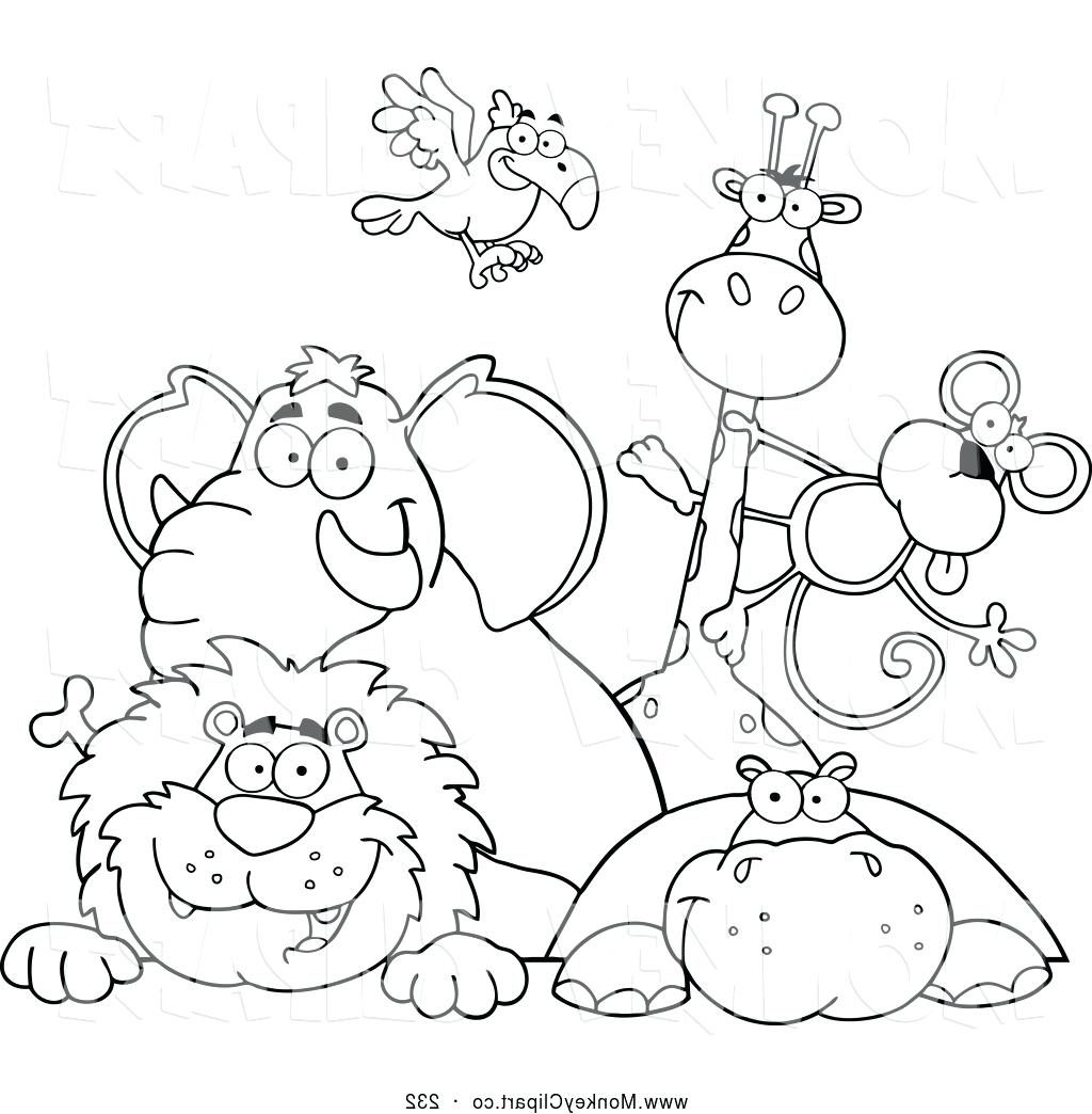 1024x1044 Coloring Pages ~ Zoo Animals Coloring Pages Cartoon Printable