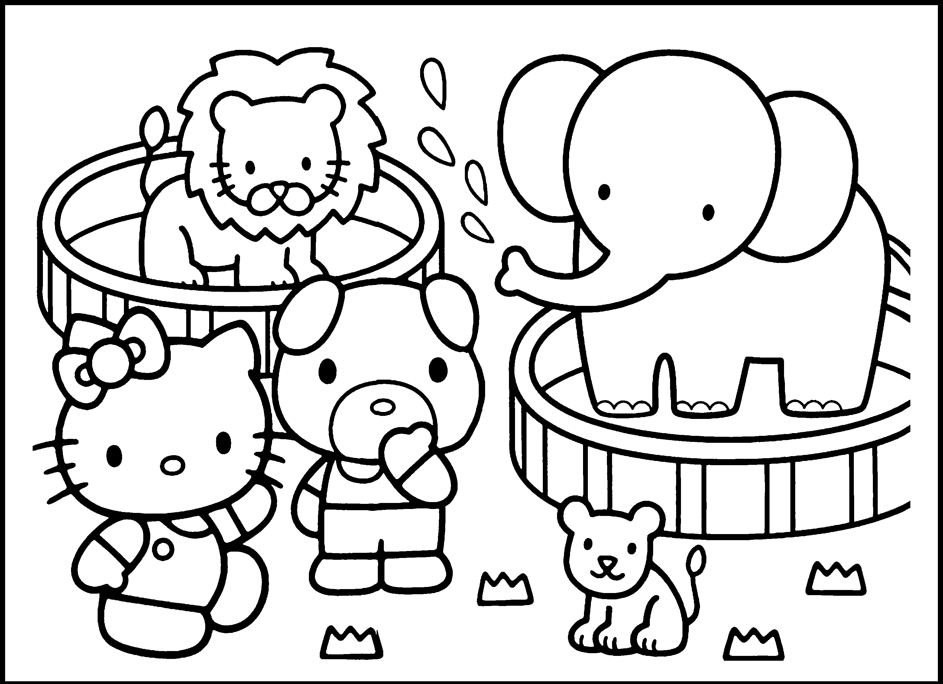 3120x2263 Zoo Coloring Pages Coloringsuite Com Ribsvigyapan Suzys Zoo Zoo