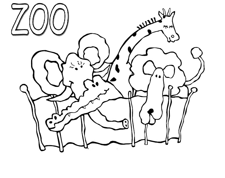 774x613 Zoo Animals Coloring Pages Unique Zoo Coloring Pages