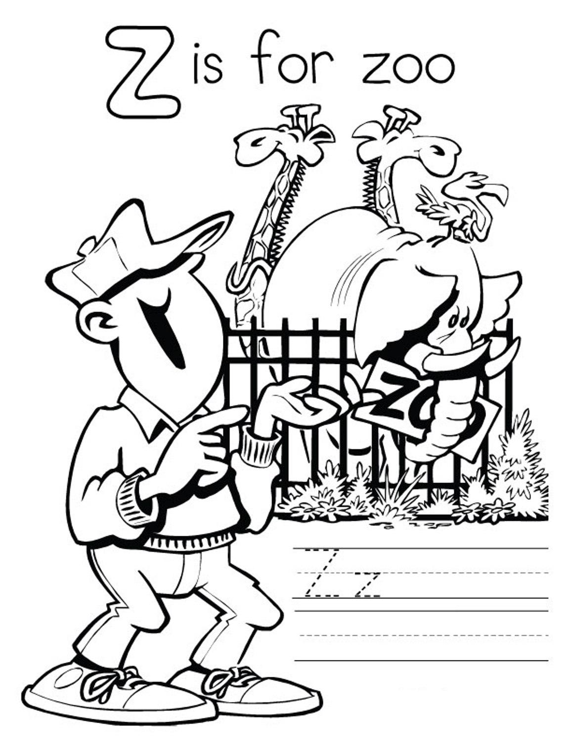 1157x1493 Coloring Pictures Of Zoo Animals Kids Europe Travel More Images