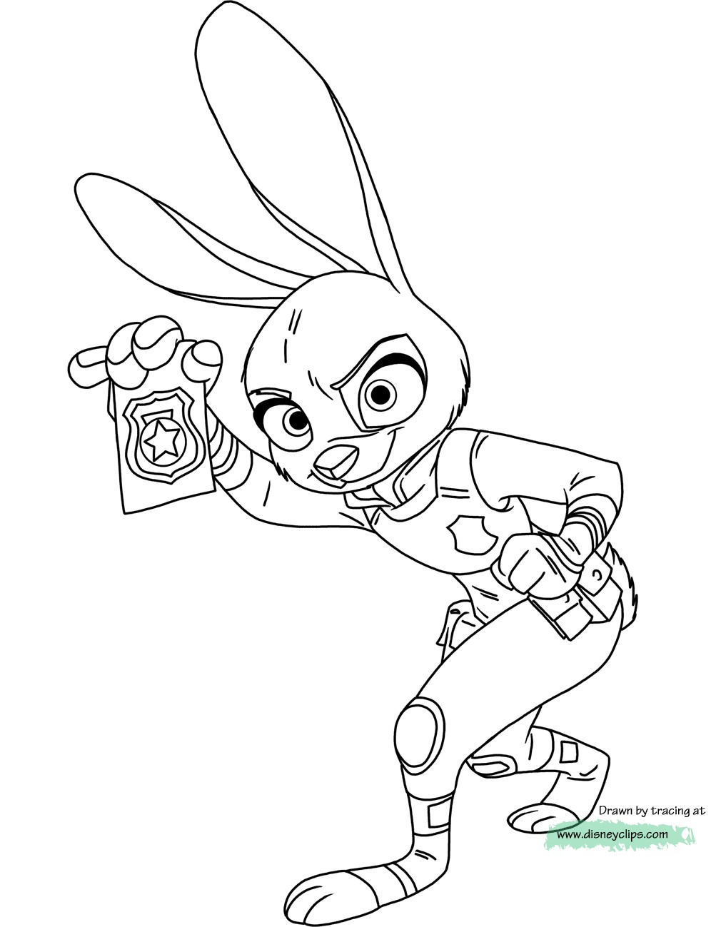 1017x1299 Zootopia Coloring Pages Free Copy Disney S Zootopia Coloring Pages