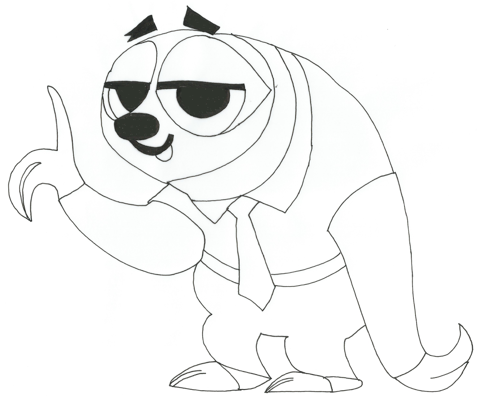 1600x1348 Zootopia Coloring Pages Free New Free Printable Zootopia Coloring