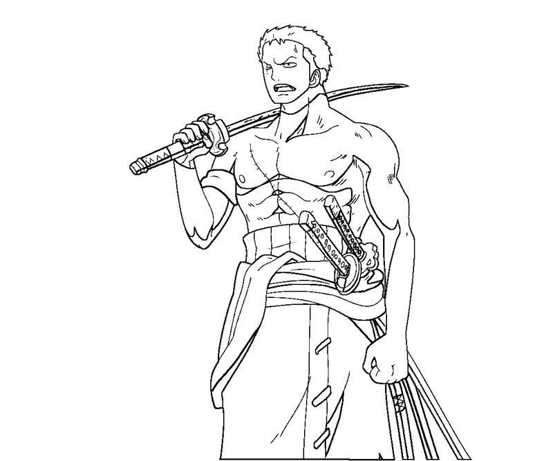 800x667 Roronoa Zoro 4 Coloring Crafty Teenager