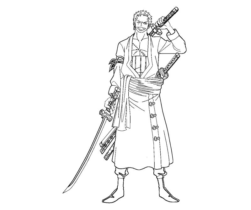 800x667 Roronoa Zoro 9 Coloring Crafty Teenager