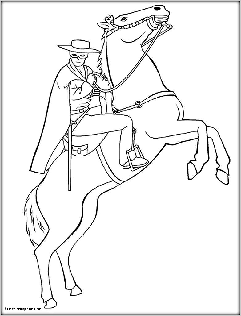 783x1024 Coloring Pages Zorro Fresh Zorro Coloring Pages Color Zini