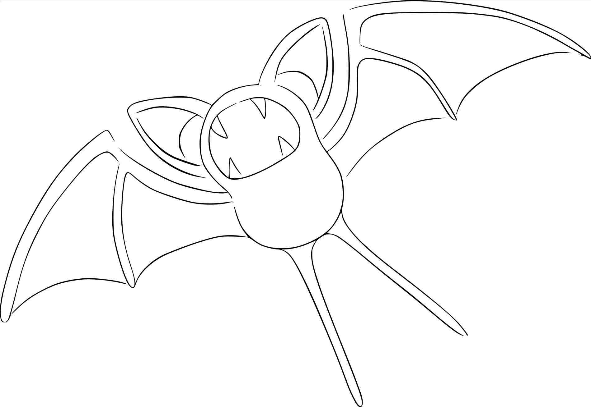 1899x1310 Zubat Coloring Pages Web Coloring Pages