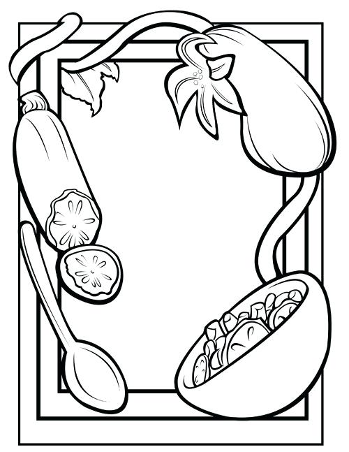 500x647 Squash Coloring Page Click The Green Zucchini Coloring Pages