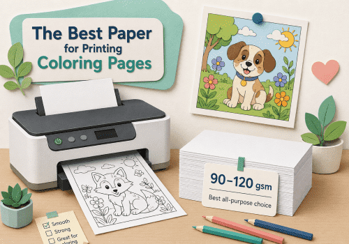 The Best Paper for Printing Coloring Pages at Home