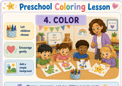 A Complete Guide to Creating a Preschool Coloring Lesson