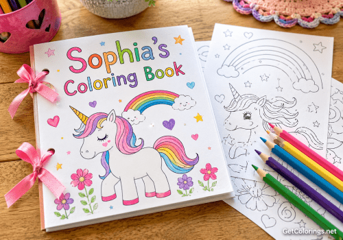Turn Your Ideas into a Personalized Coloring Book